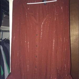 Long sleeve button up